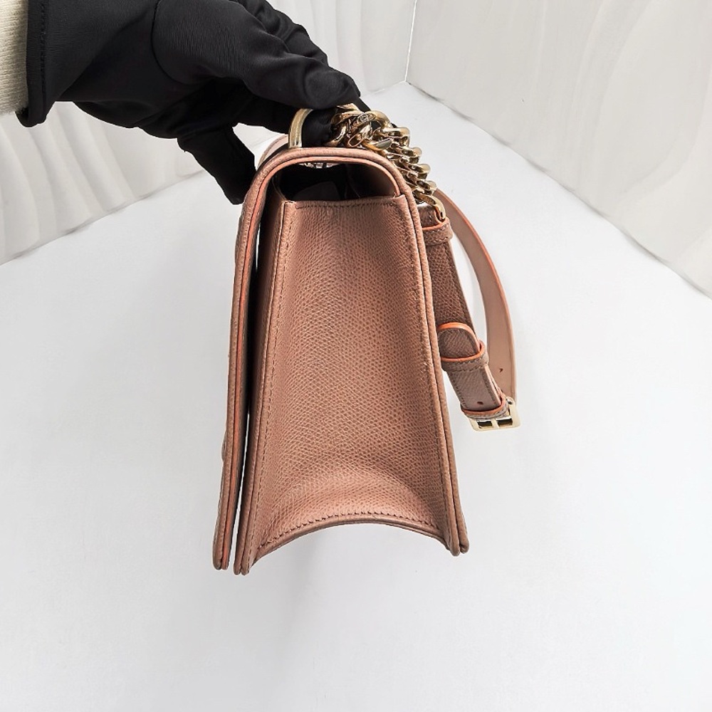 DIOR Diorama Medium Shoulder Bag Blush Pink Grained Calfskin - Picture 8 of 12